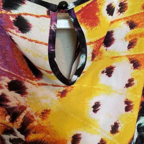 New York & Co, XS, Butterfly Outfit, Cropped Wide leg pants & Cold Shoulder top - Picture 11 of 13